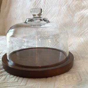 Vtg Goodwood Cheese Dome Platter